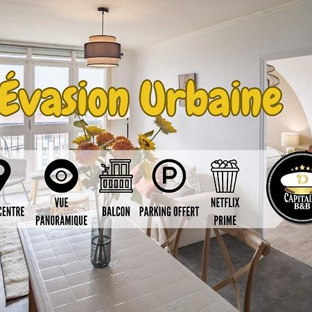 Evasion Urbaine - Vue Panoramique - Proche Gare Apartman Troyes Kültér fotó