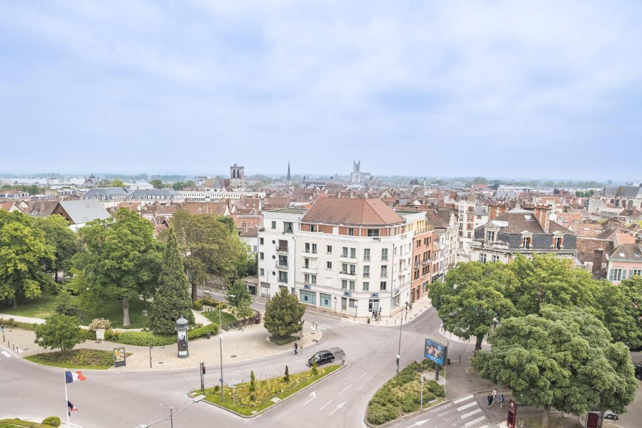 Evasion Urbaine - Vue Panoramique - Proche Gare Apartman Troyes Kültér fotó